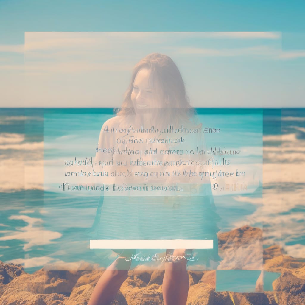 A photo of a satisfied client with a testimonial quote